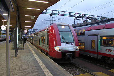 CFL Class 2200 2203 Luxembourg Gare klein