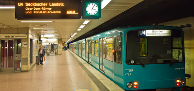 Frankfurt Hauptbahnhof U Bahn Typ U3 Linie U4